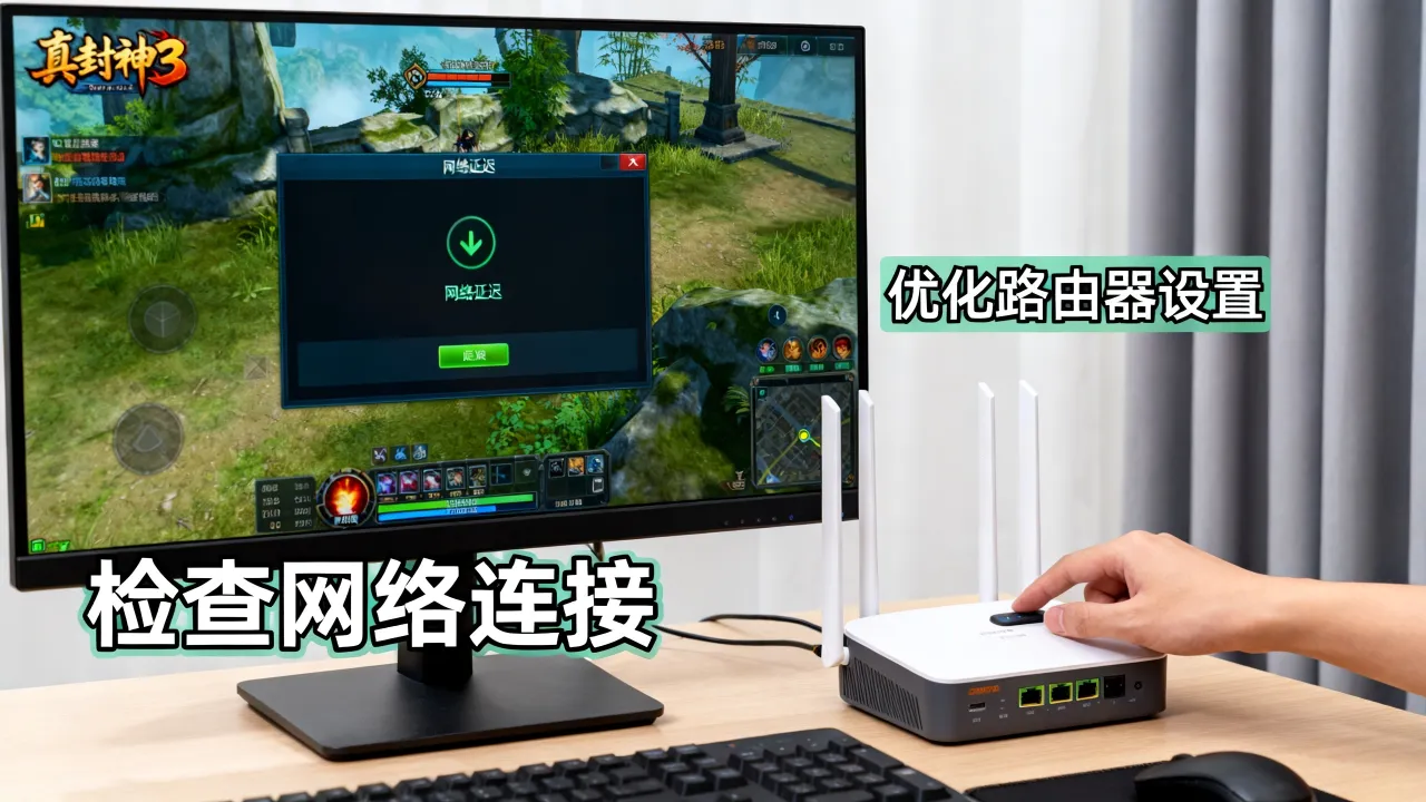 真封神3服务器网速差怎么办，如何提升游戏流畅度？