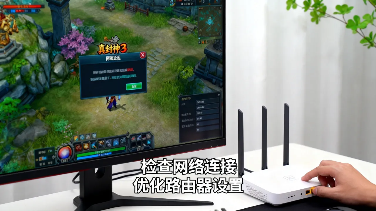 真封神3服务器网速差怎么办，如何提升游戏流畅度？