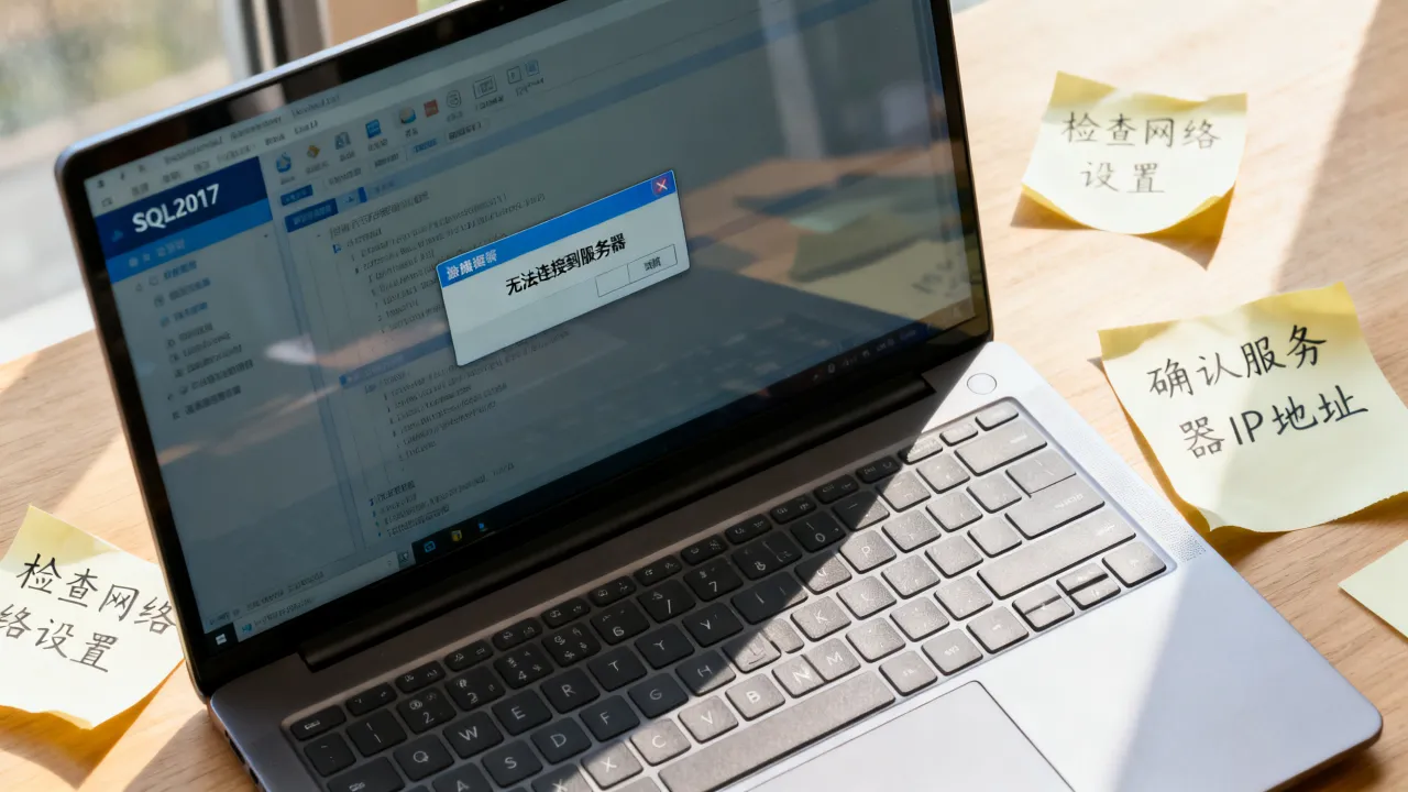SQL2017为什么收不到服务器，连接失败是什么原因怎么解决