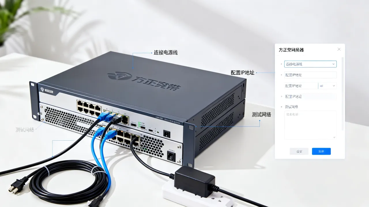方正宽带网络服务器怎么样，方正宽带网络服务器怎么设置