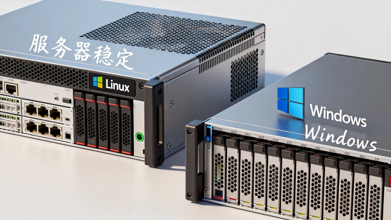 服务器系统为什么稳定，Linux服务器为何比Windows更稳定？