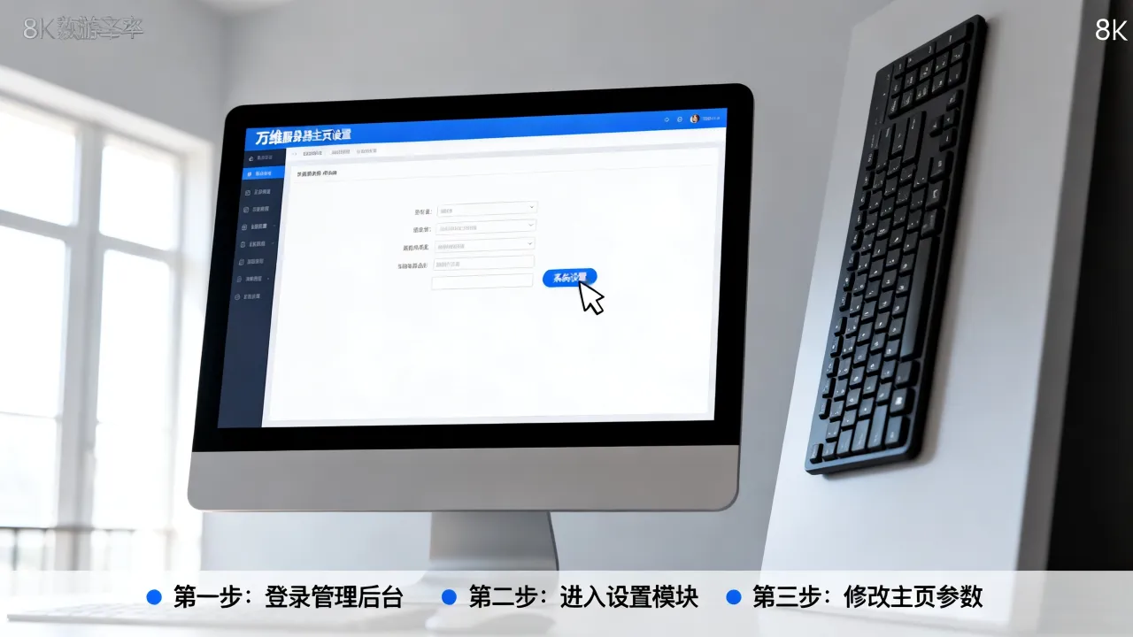 万维服务器主页怎么更改设置，万维服务器主页更改步骤教程