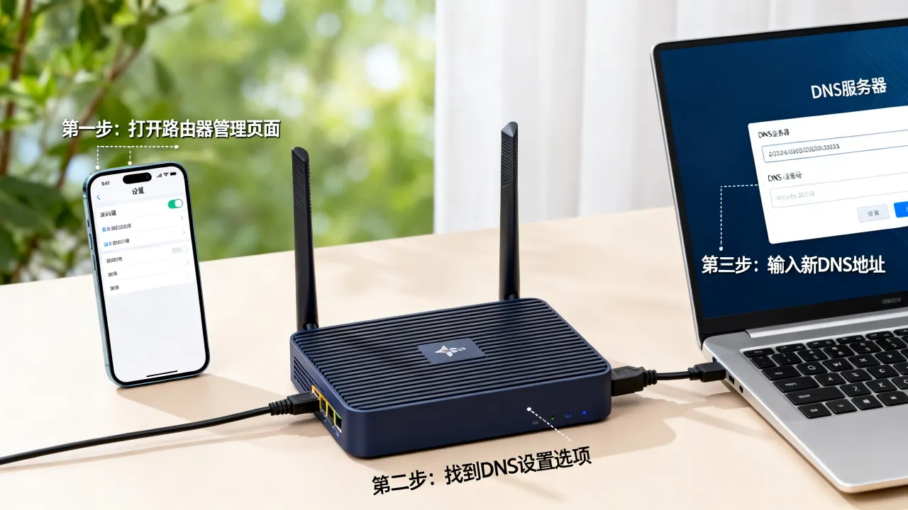 移动宽带怎么设置dns服务器地址，移动宽带dns设置不了怎么办