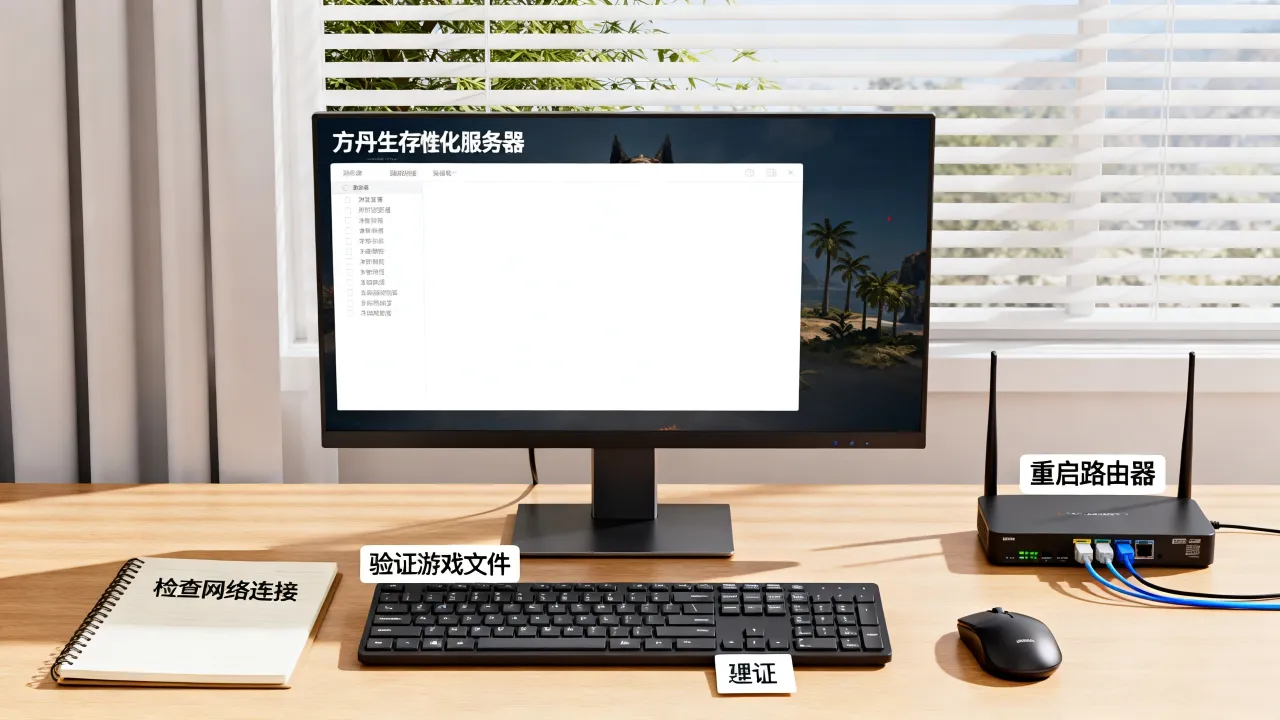 steam方舟服务器为什么搜不到，方舟生存进化服务器列表空白怎么办