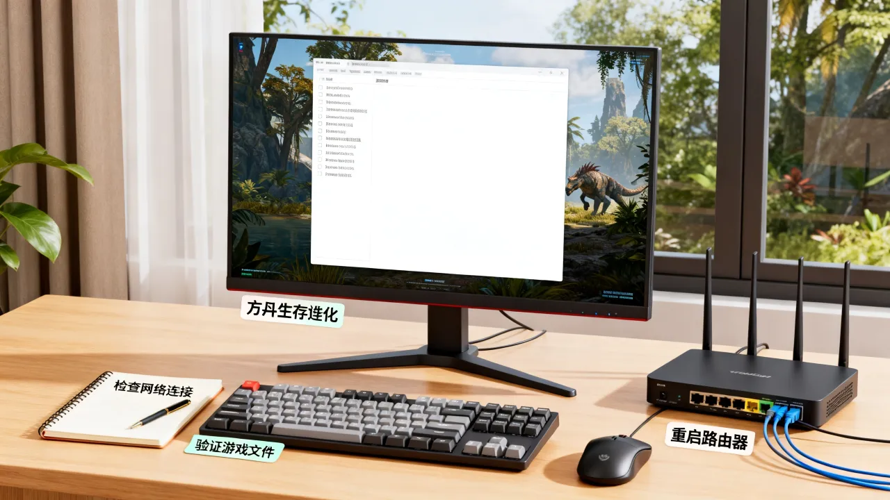 steam方舟服务器为什么搜不到，方舟生存进化服务器列表空白怎么办