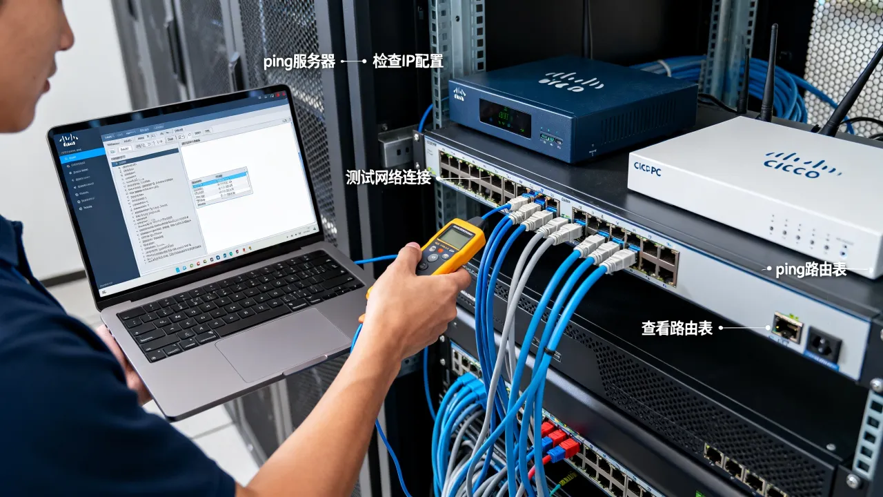 思科PC为什么ping不通服务器？思科网络ping不通故障排查方法