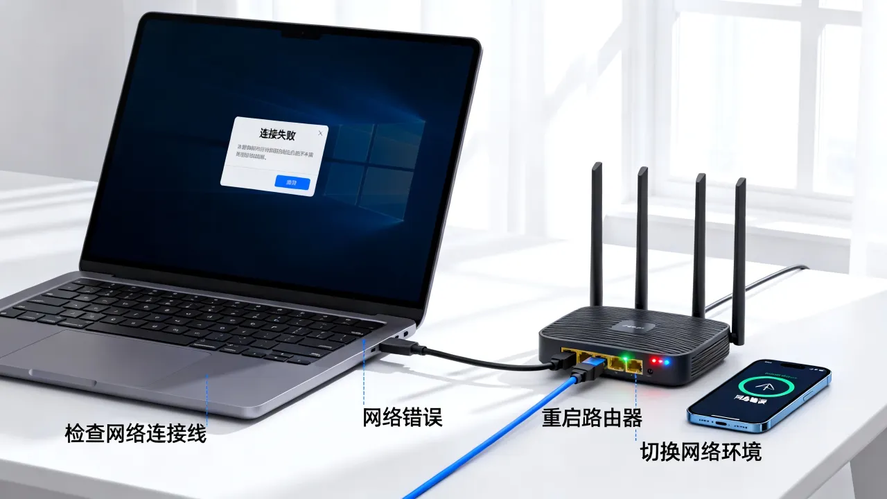 ride4为什么连接不上服务器，联机失败网络错误怎么办？