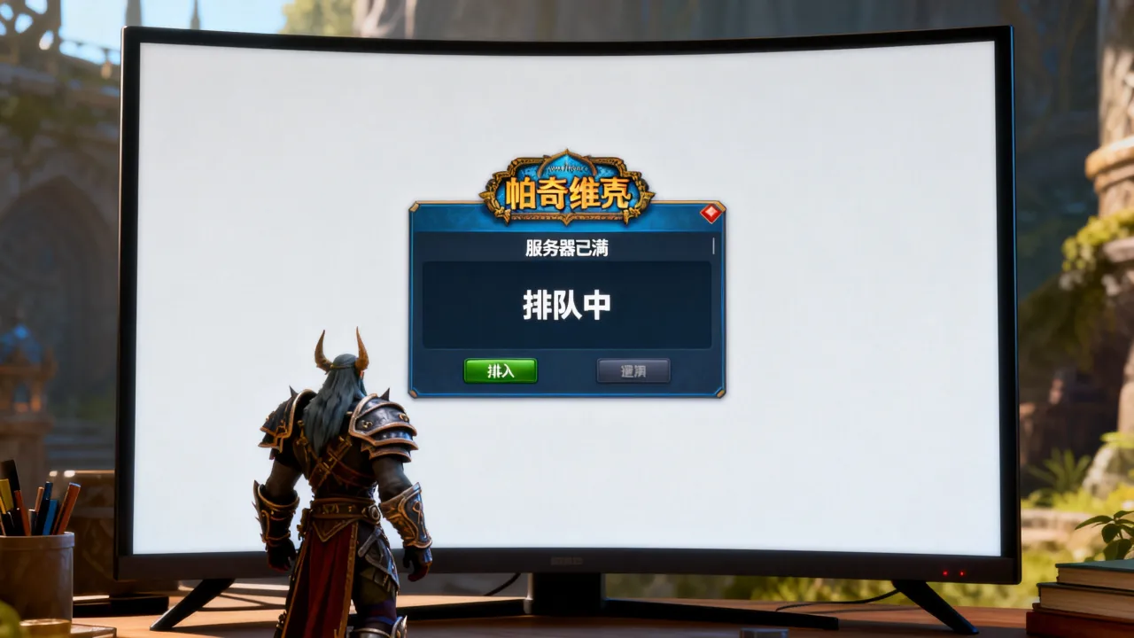 魔兽世界帕奇维克服务器满了怎么办，帕奇维克服务器满了怎么进？