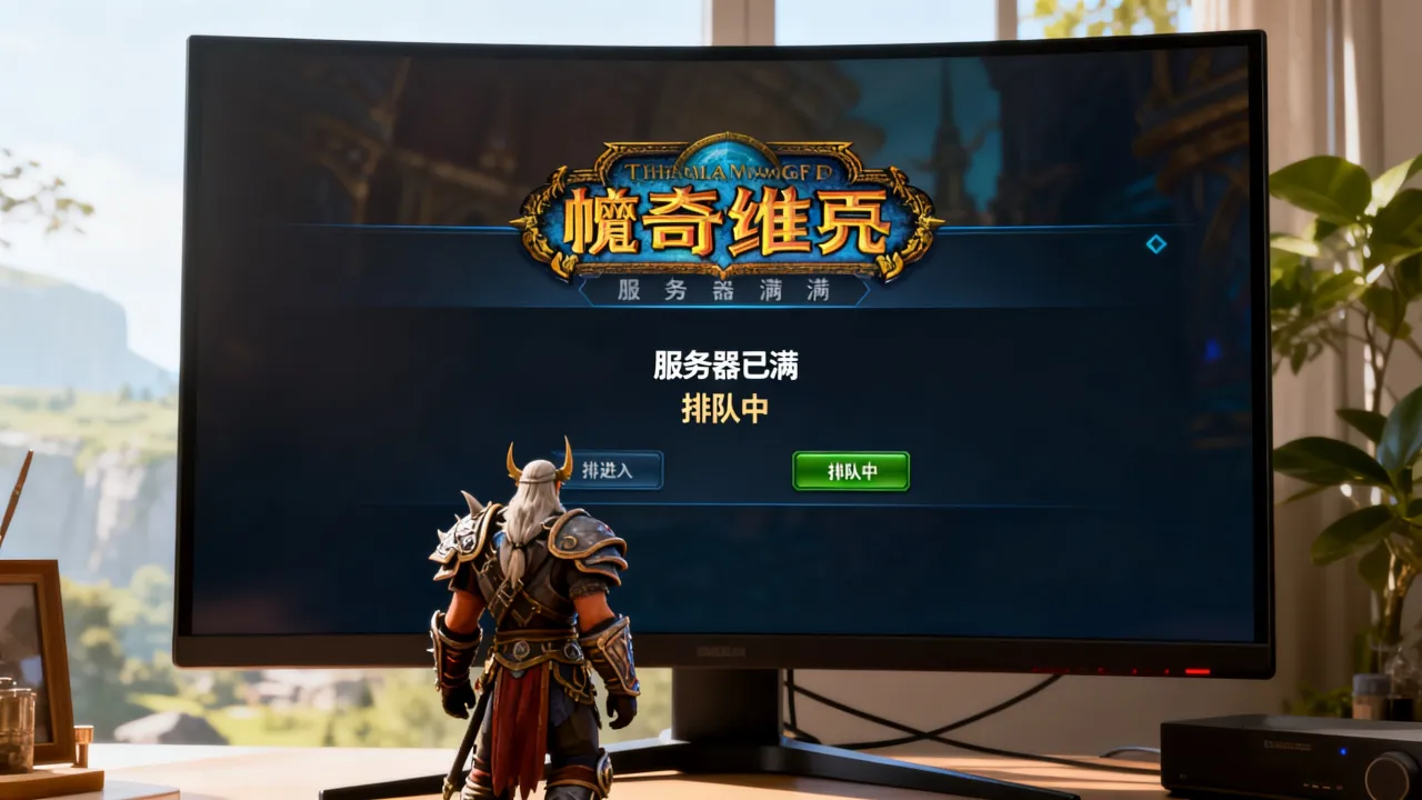 魔兽世界帕奇维克服务器满了怎么办，帕奇维克服务器满了怎么进？