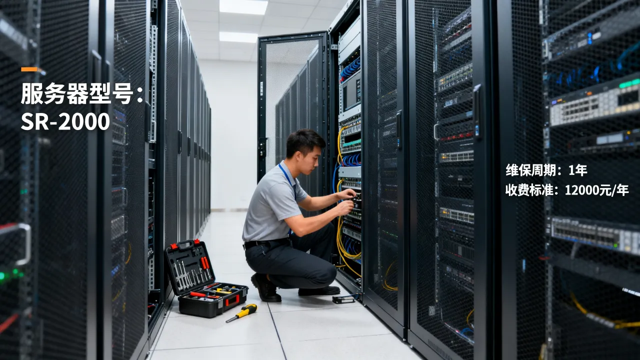 怒江服务器维保一年多少钱?服务器维保收费标准
