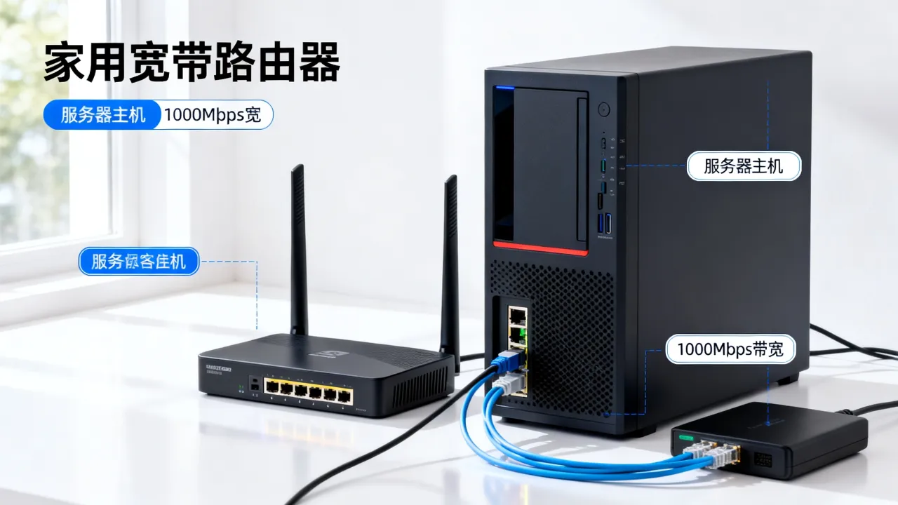 宽带服务器能用吗，家用宽带搭建服务器稳定吗