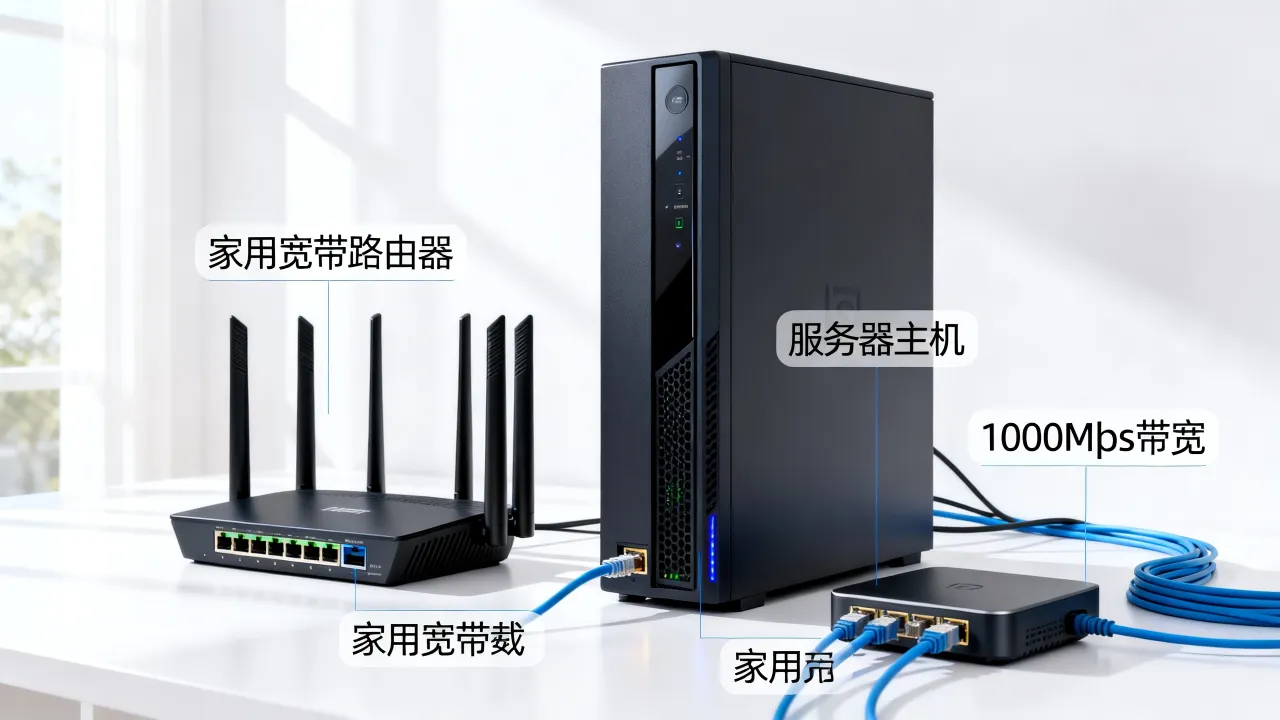 宽带服务器能用吗，家用宽带搭建服务器稳定吗