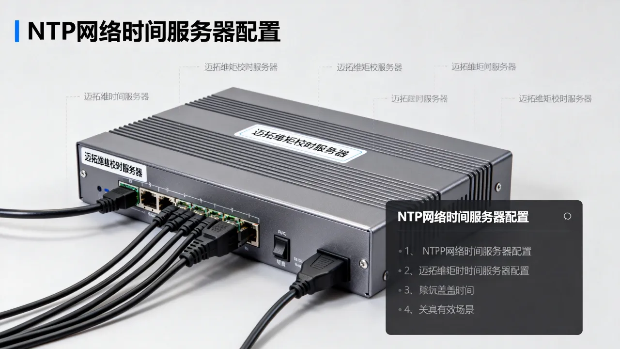 迈拓维矩校时服务器怎么设置？NTP网络时间服务器配置方法