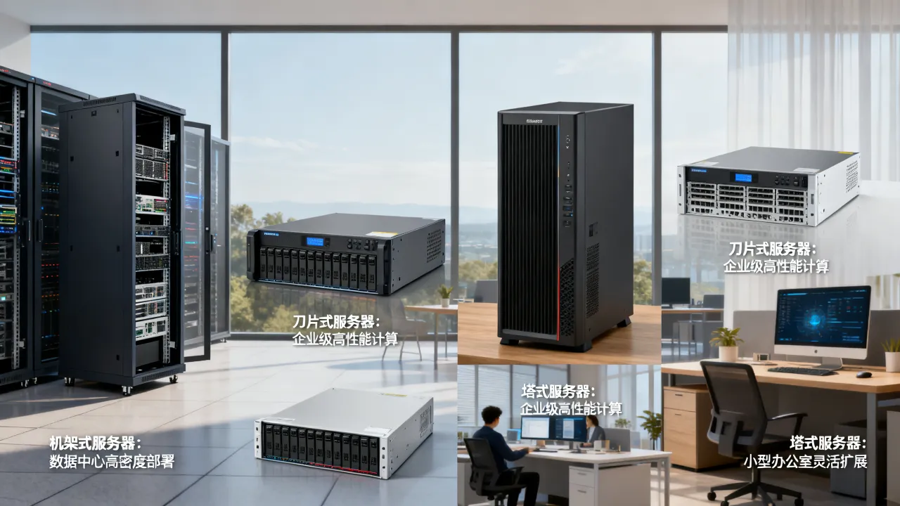 服务器都分为什么，服务器有哪些类型和用途区别？