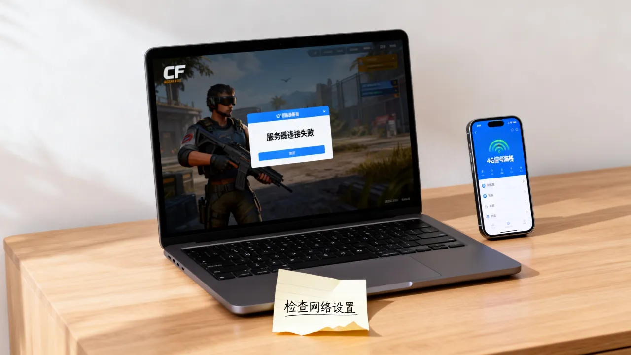 CF为什么进不去服务器页面，CF进不去服务器怎么办