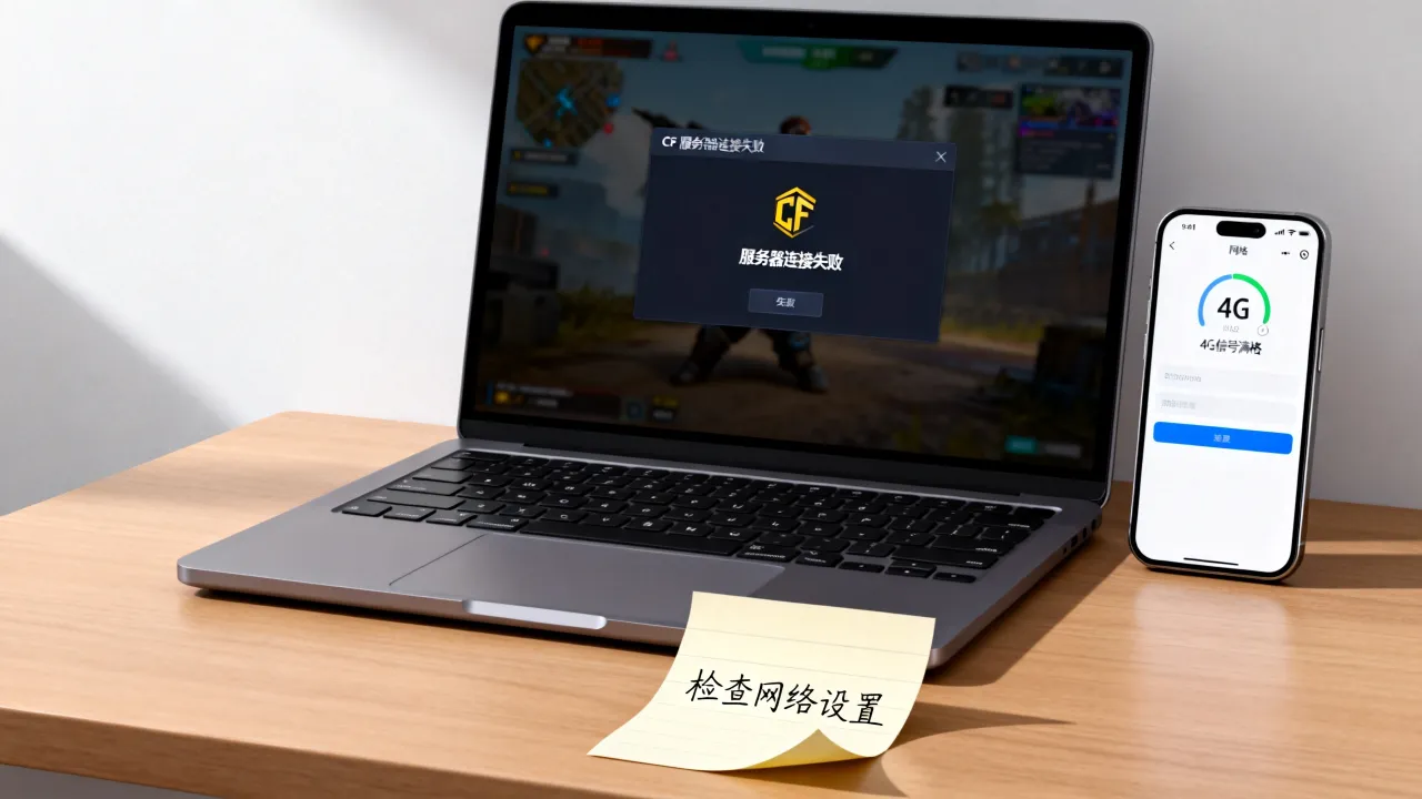 CF为什么进不去服务器页面，CF进不去服务器怎么办