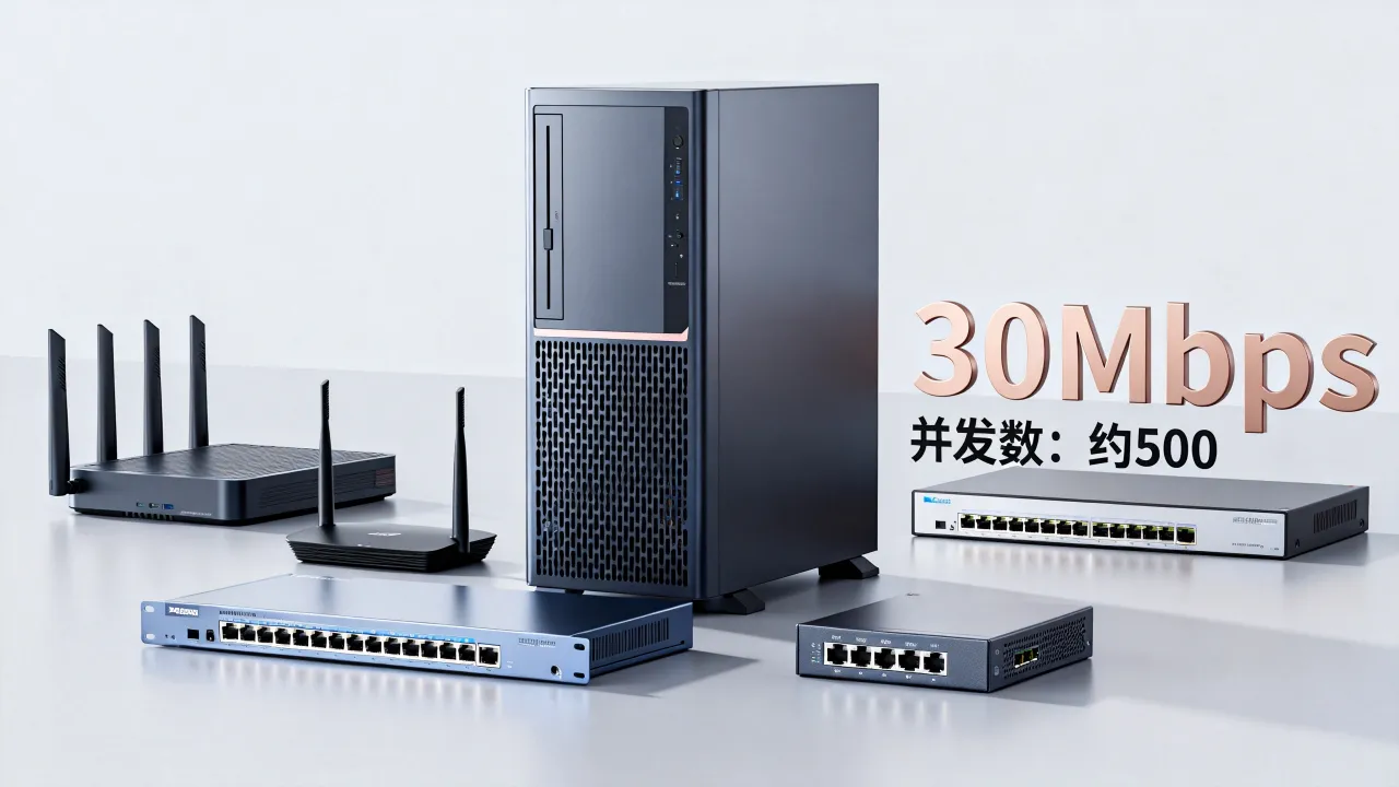 一个服务器30m宽带够用吗，服务器30m带宽能承受多少并发？