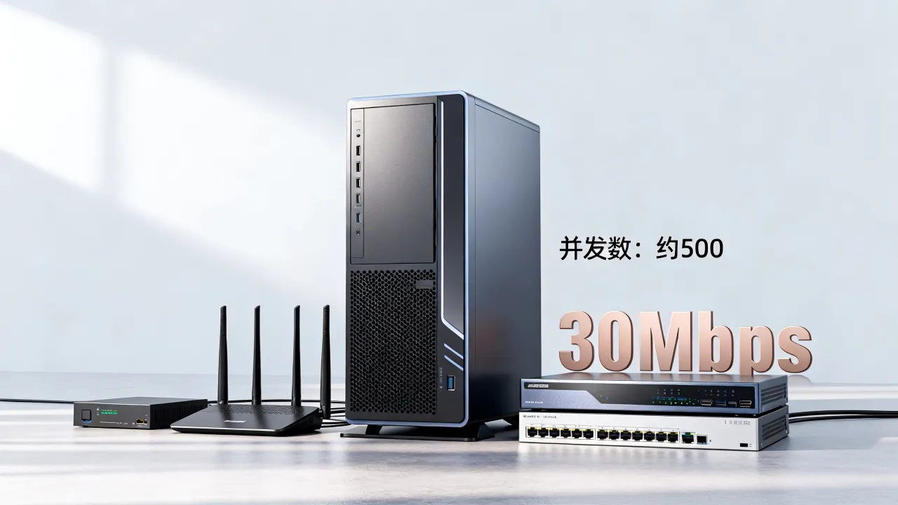 一个服务器30m宽带够用吗，服务器30m带宽能承受多少并发？