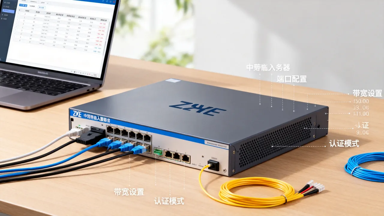 中兴宽带接入服务器怎么配置,有哪些关键参数 中兴宽带接入服务器怎么配置,有哪些关键参数