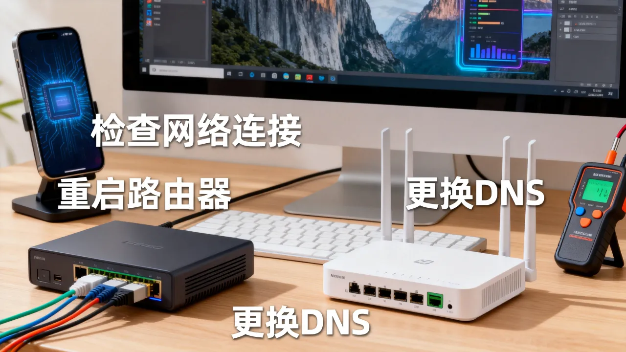 连接服务器后网速很慢怎么办，网络延迟高如何解决