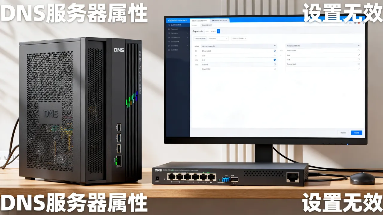 DNS服务器属性为何无法修改？设置无效原因解析