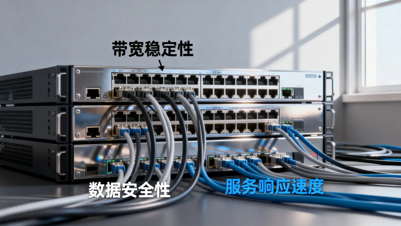 大带宽服务器托管怎么选才靠谱,有哪些注意事项