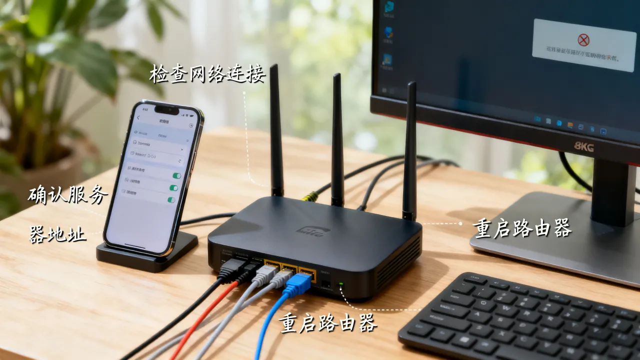 为什么用bt连接服务器总是失败，连接不上怎么解决