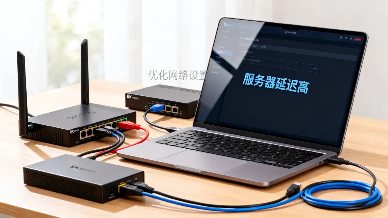 为什么玩服务器很卡，服务器卡顿延迟高怎么解决？