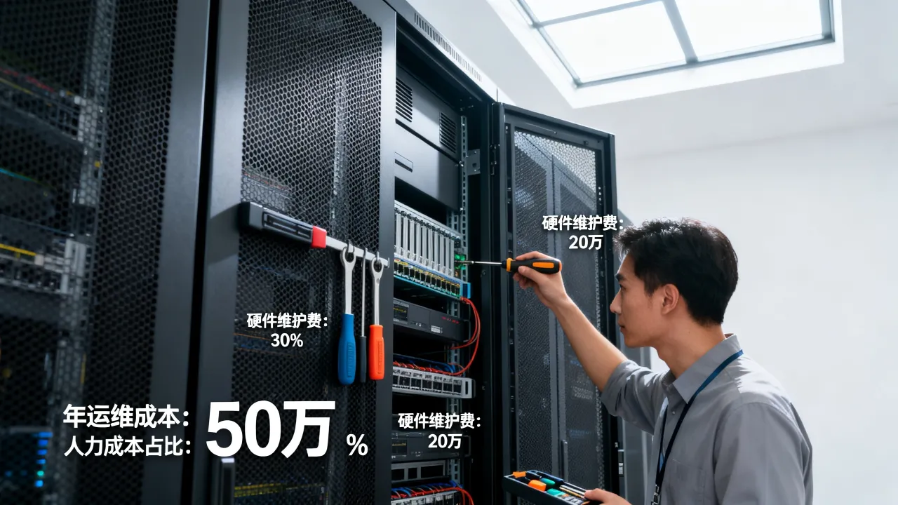 服务器运维成本分析怎么做，服务器运维一年需要多少钱？