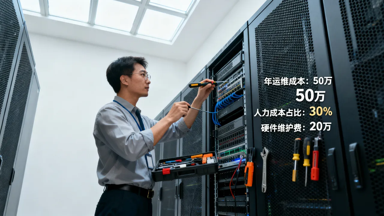 服务器运维成本分析怎么做，服务器运维一年需要多少钱？