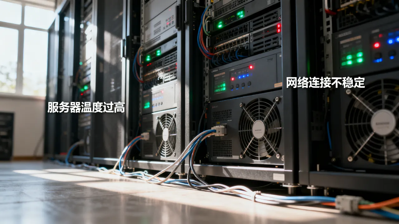 服务器为什么老崩盘，服务器频繁宕机怎么解决？