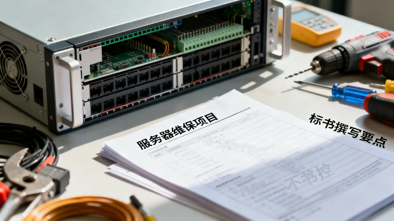 服务器维保项目标书怎么写？服务器维保投标书范本