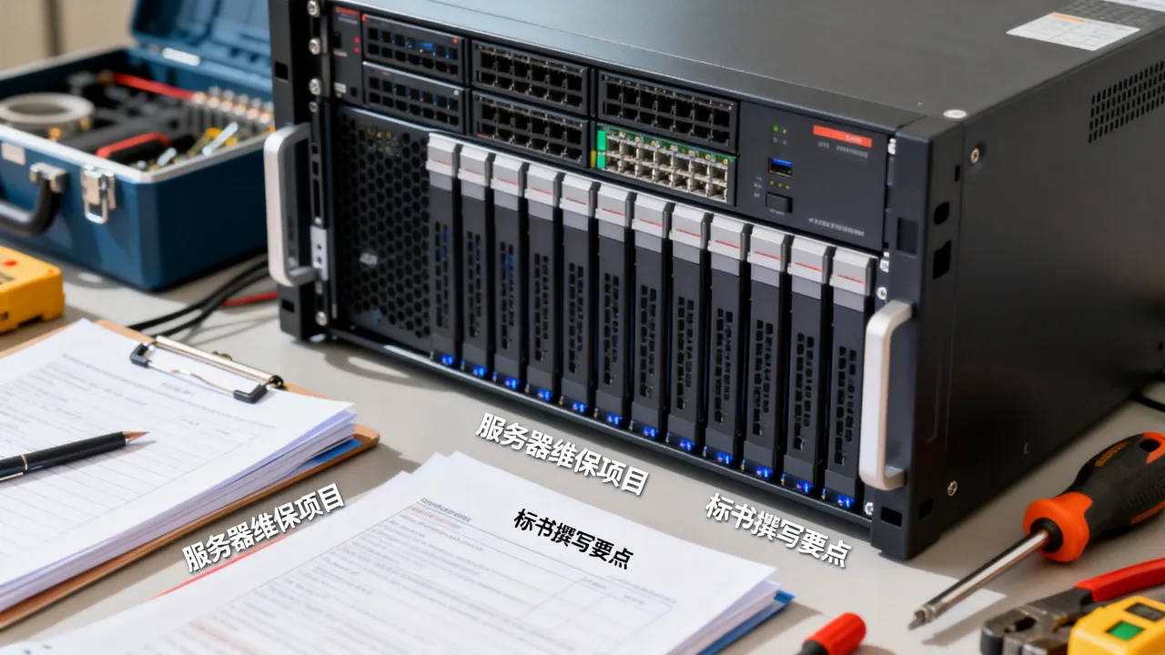 服务器维保项目标书怎么写？服务器维保投标书范本