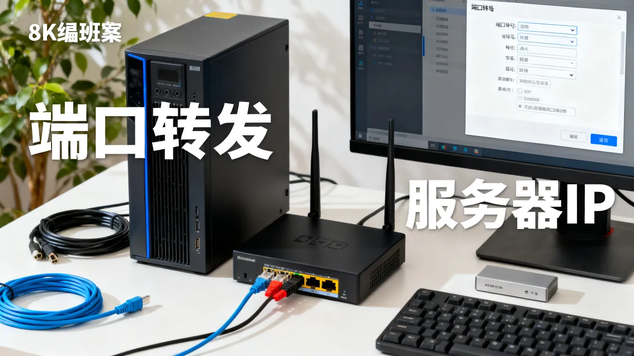 服务器ip为什么要做端口转发，端口转发怎么设置？