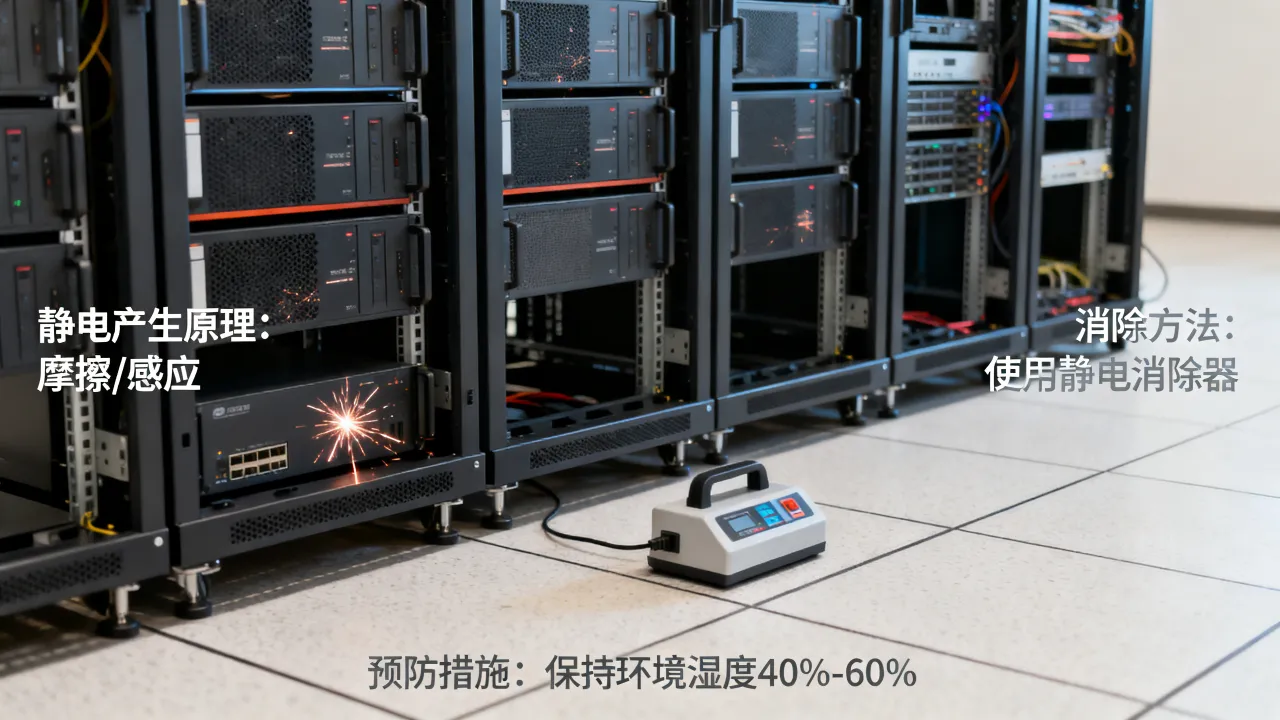 服务器为什么会有静电，服务器静电怎么消除和预防？