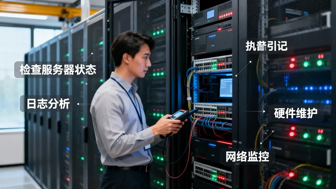 服务器运维是做什么的,服务器日常运维工作内容有哪些