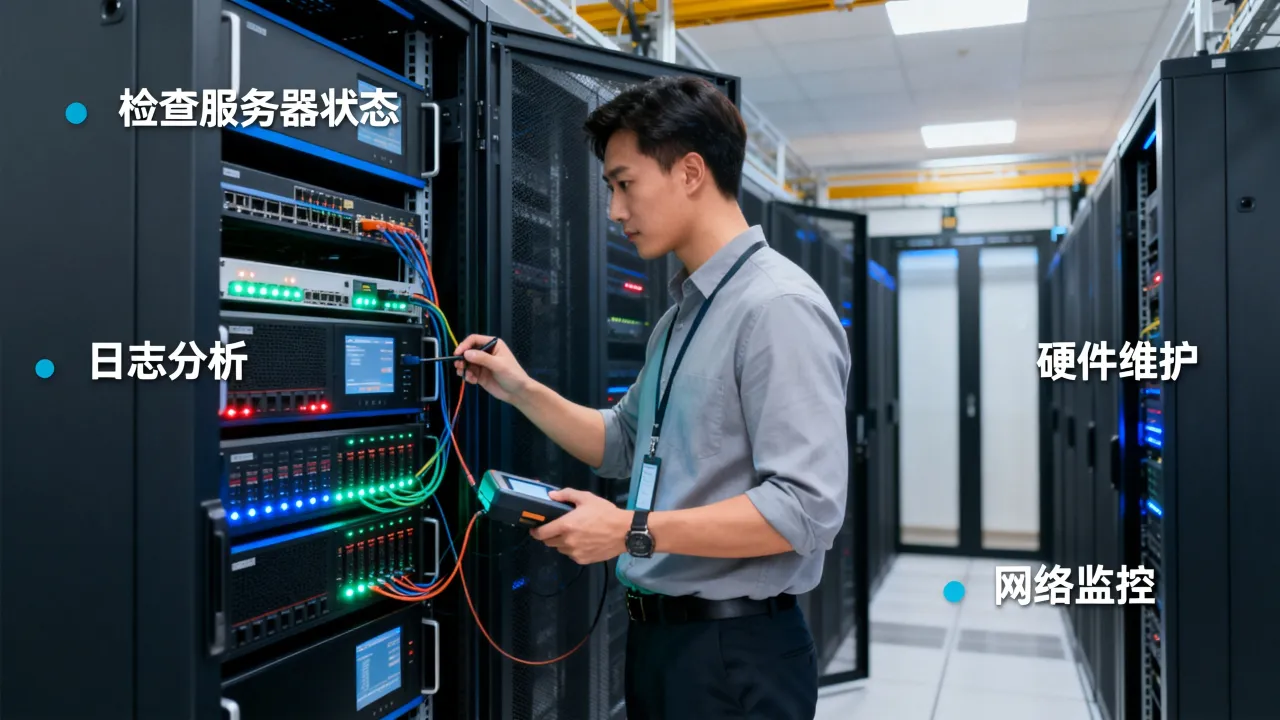 服务器运维是做什么的，服务器日常运维工作内容有哪些