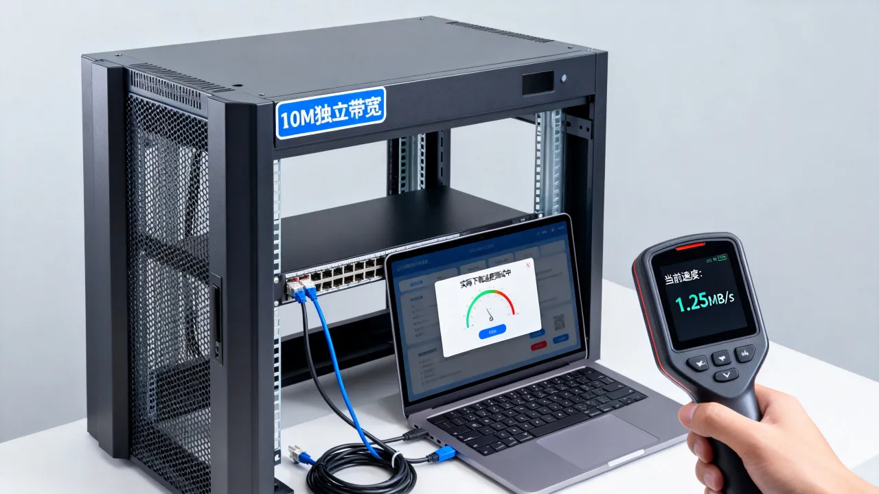 服务器10M独立带宽最大网速是多少,实际下载速度怎么测 服务器10M独立带宽最大网速是多少,实际下载速度怎么测