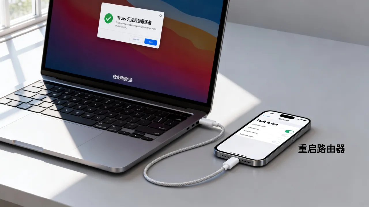 为什么iTunes无法连接服务器,失败原因是什么 为什么iTunes无法连接服务器,失败原因是什么