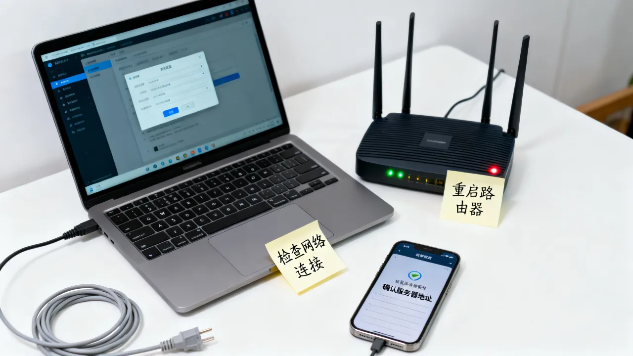宽带远程服务器通信异常怎么解决，远程服务器连接失败怎么办
