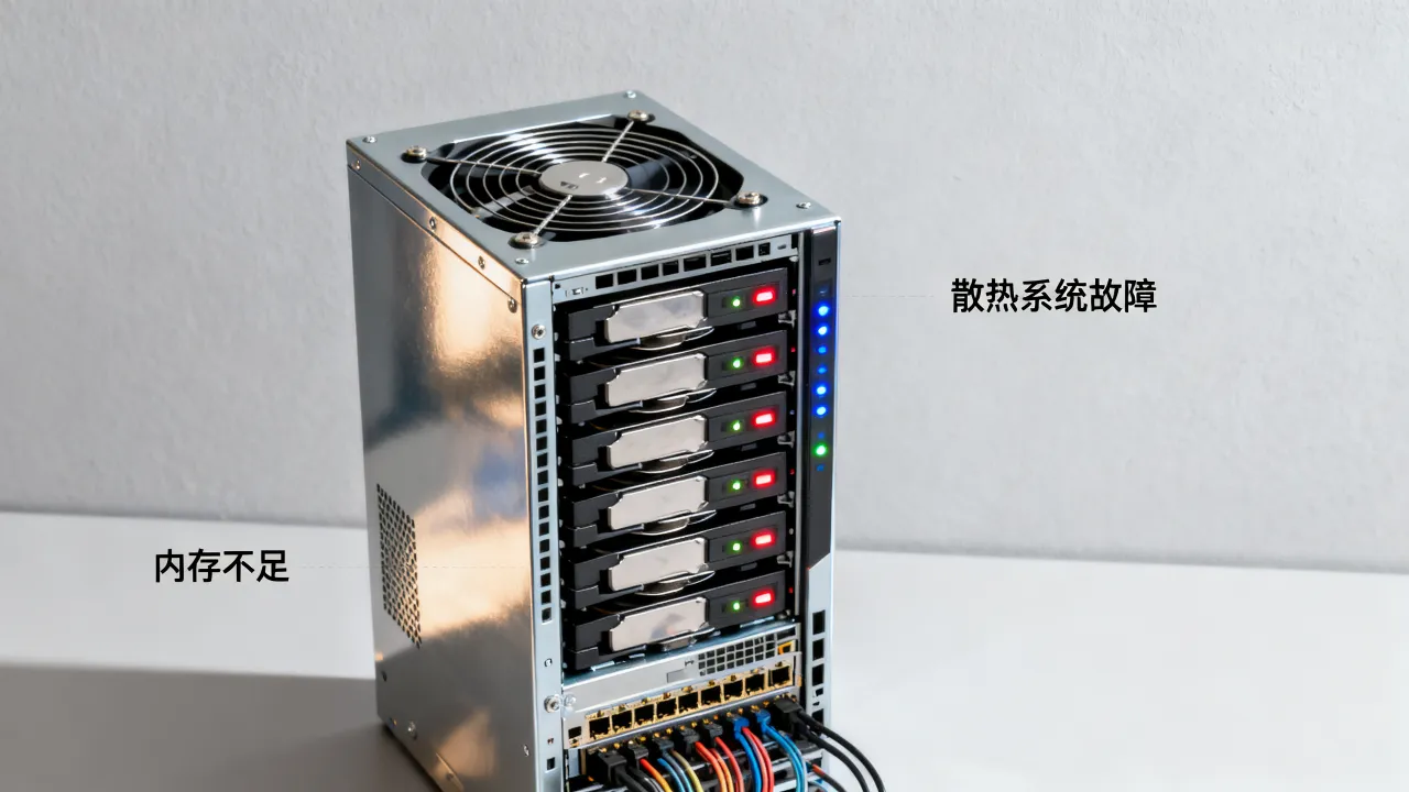 服务器为什么老会死机,服务器频繁死机是什么原因引起的