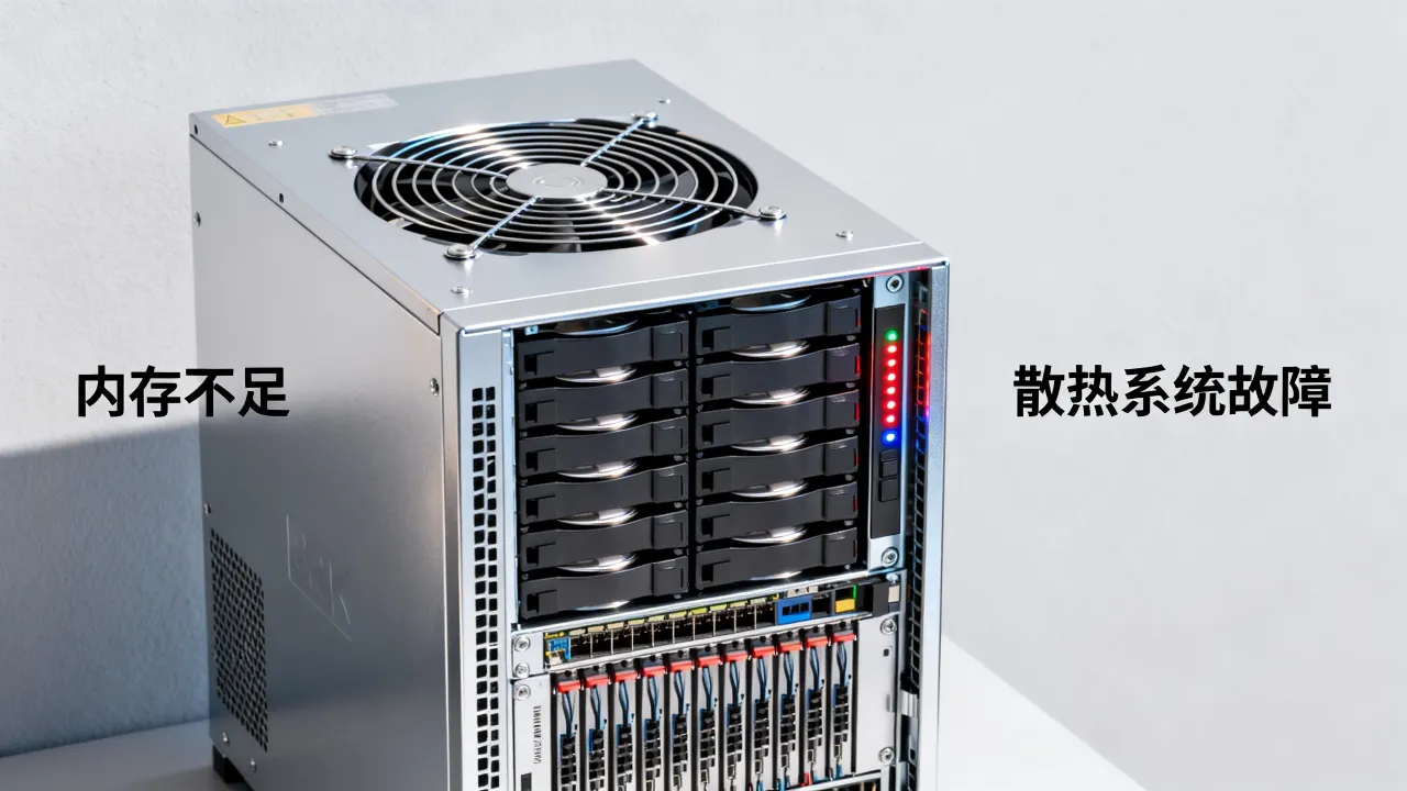 服务器为什么老会死机，服务器频繁死机是什么原因引起的