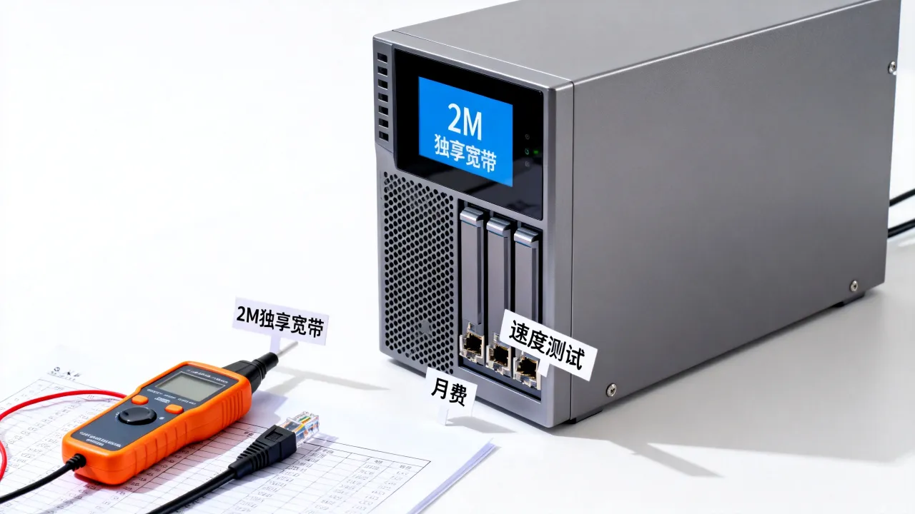 服务器2m独享宽带速度到底怎么样？多少钱一个月