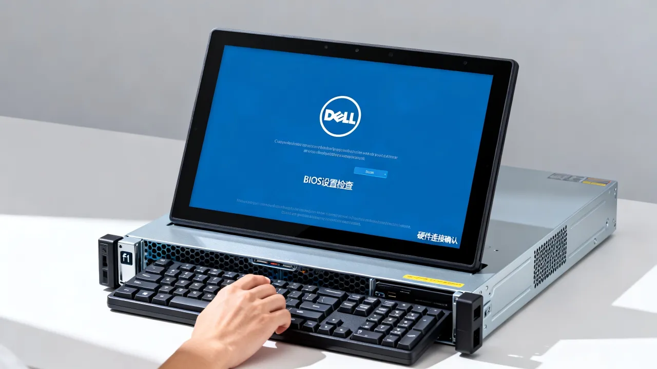 为什么dell服务器每次开机都要按f1？开机按f1怎么解决
