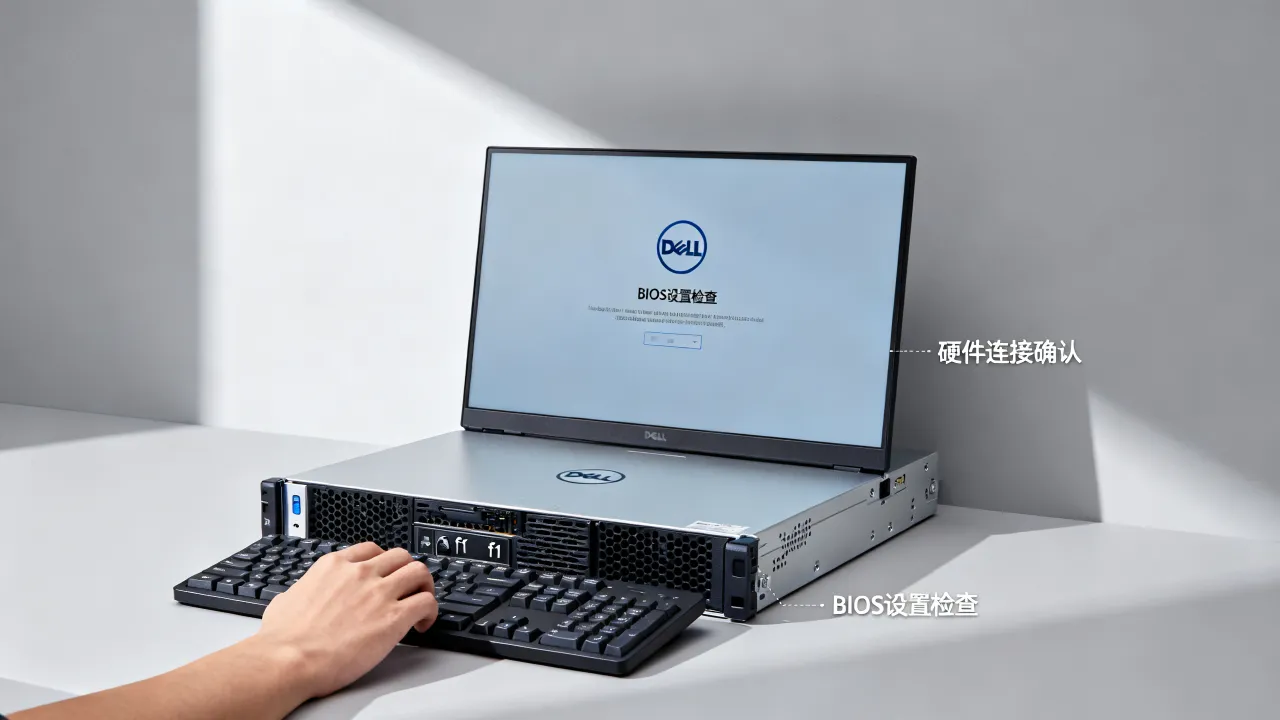为什么dell服务器每次开机都要按f1？开机按f1怎么解决
