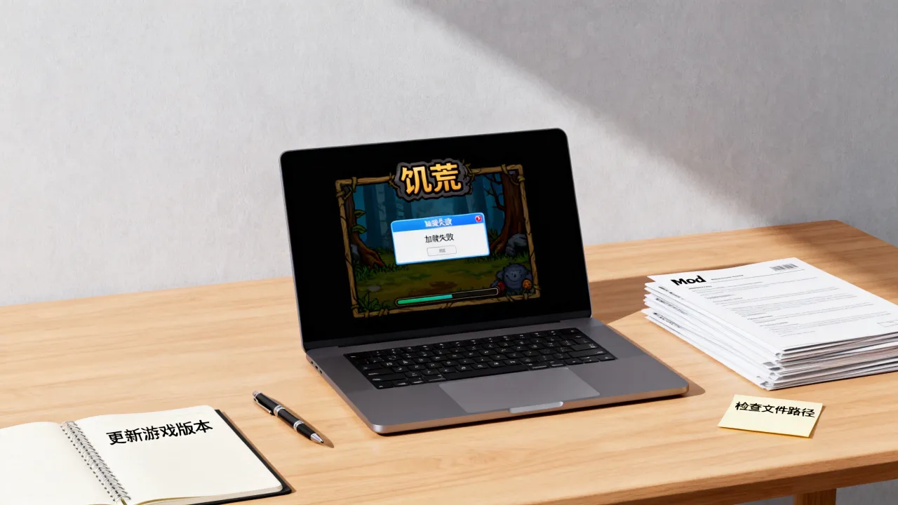 饥荒服务器mod为什么不能用，加载失败怎么解决？