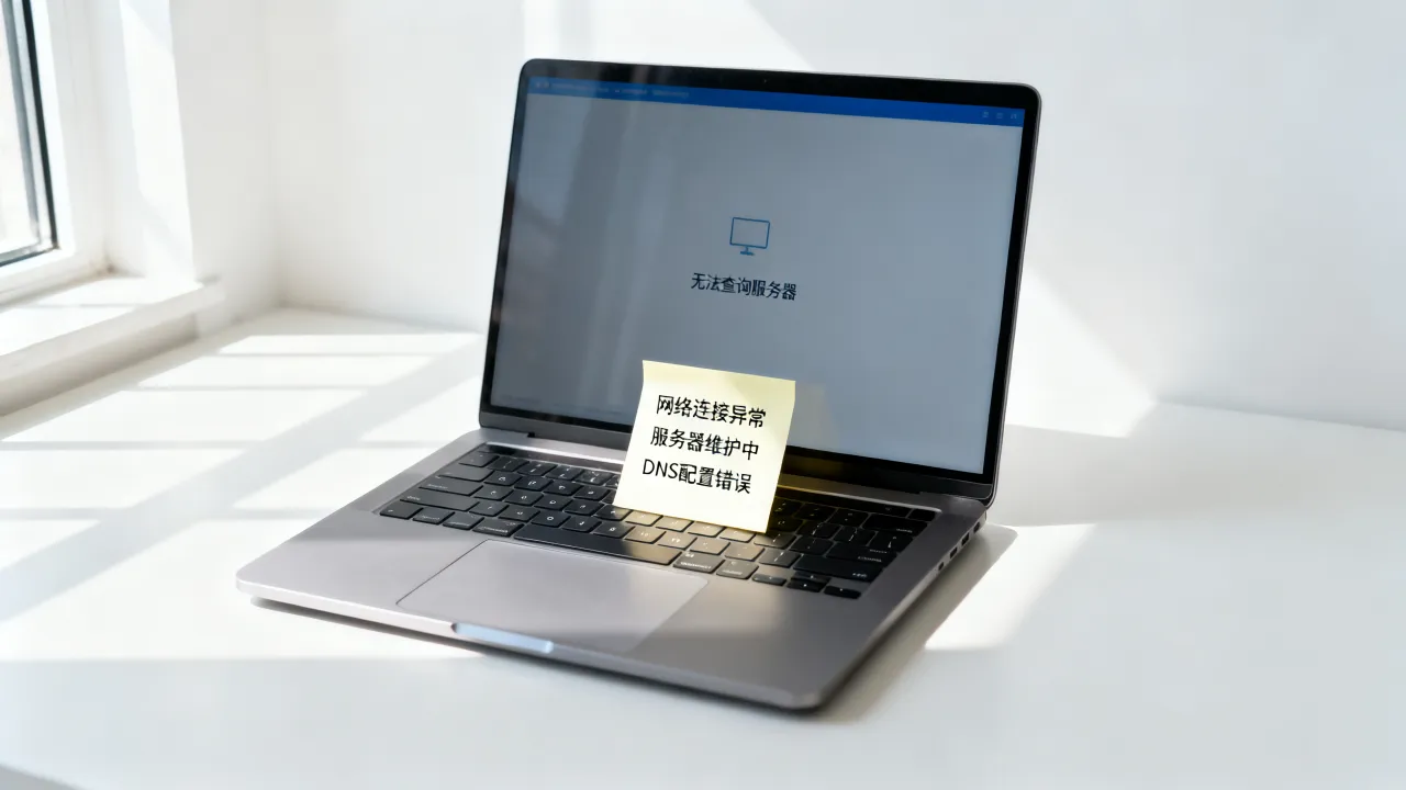 为什么无法查询服务器，无法查询服务器是什么原因