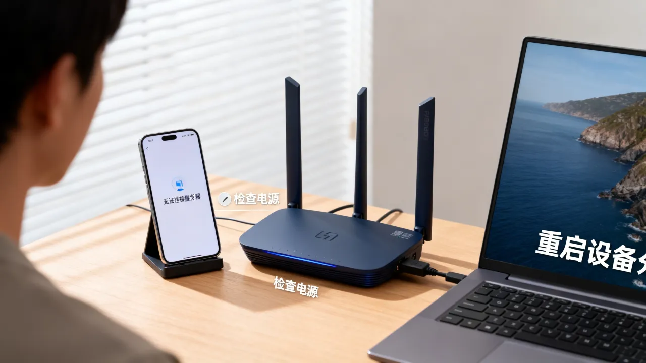 为什么wifi显示无法连接服务器？wifi连不上服务器怎么办
