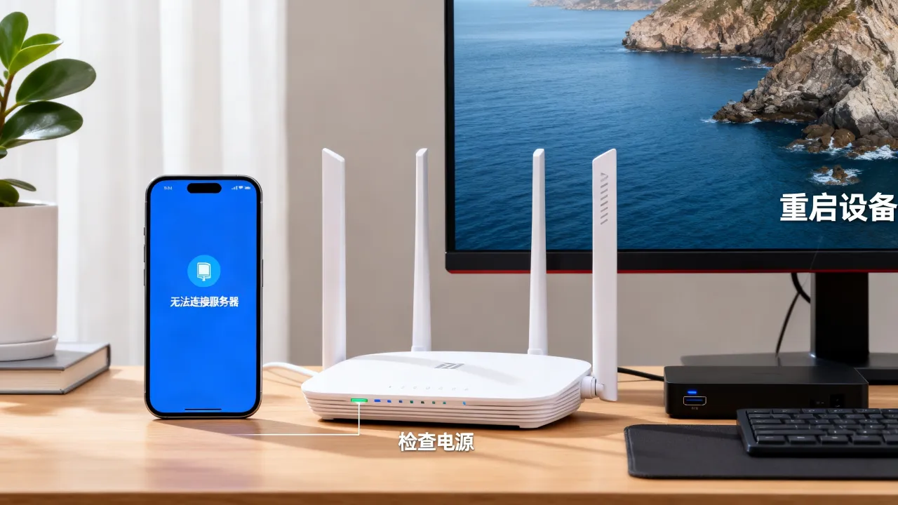 为什么wifi显示无法连接服务器？wifi连不上服务器怎么办