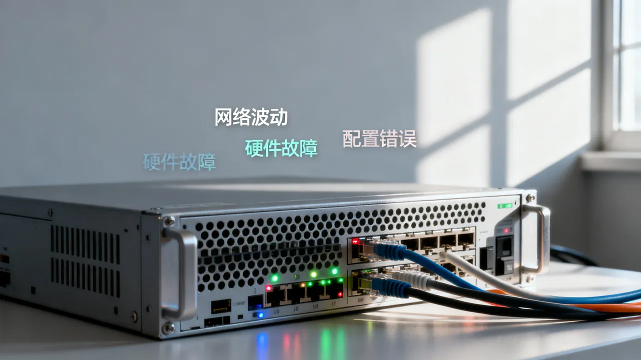 为什么服务器会异常，服务器异常是什么原因怎么解决？
